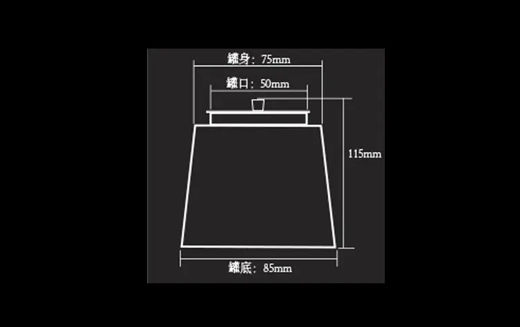 錐形茶葉鐵罐 圖 3